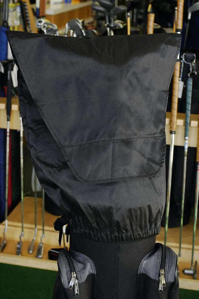 Golf Duck: Black Lightweight Waterproof Golf Bag Rain Cover